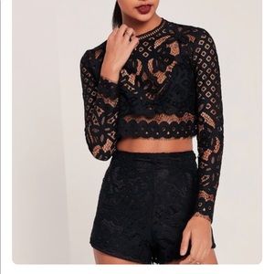 Missguided black two piece!